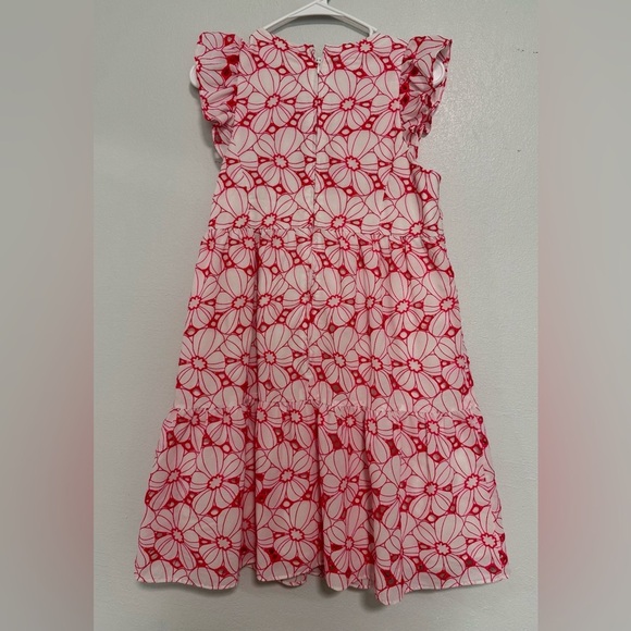 Lilly Pulitzer Keila Floral Eyelet Dress Sz 4 - Picture 6 of 6